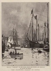 The Yachting Season at Cowes